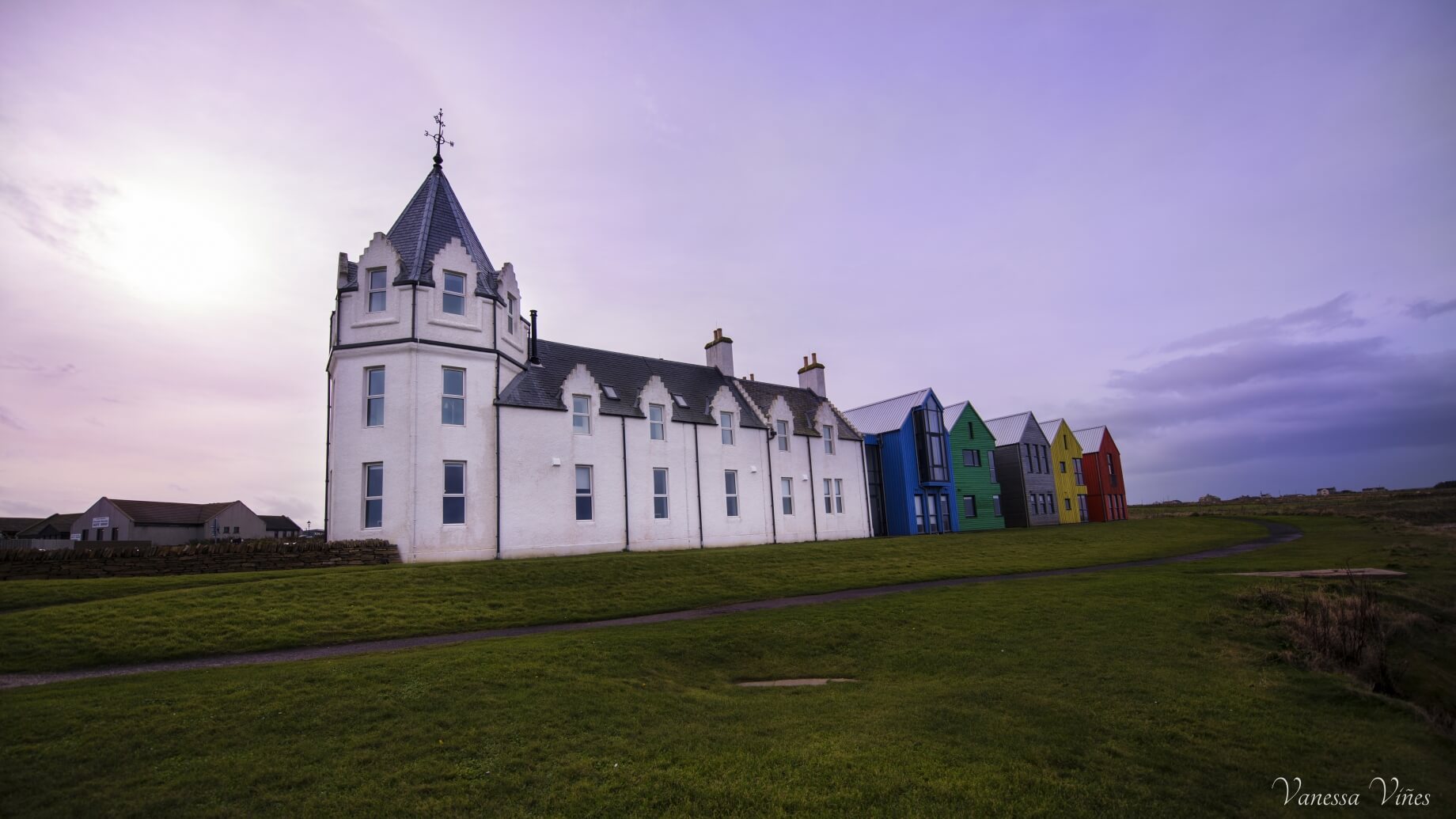 Bright colours in John O Groats