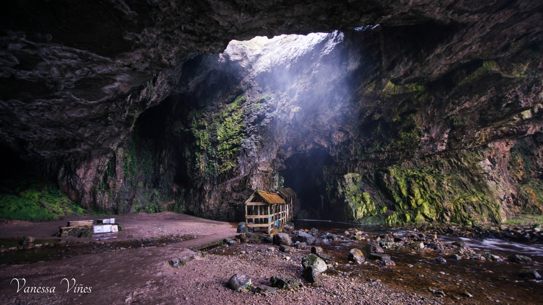 Smoo Cave, first cave