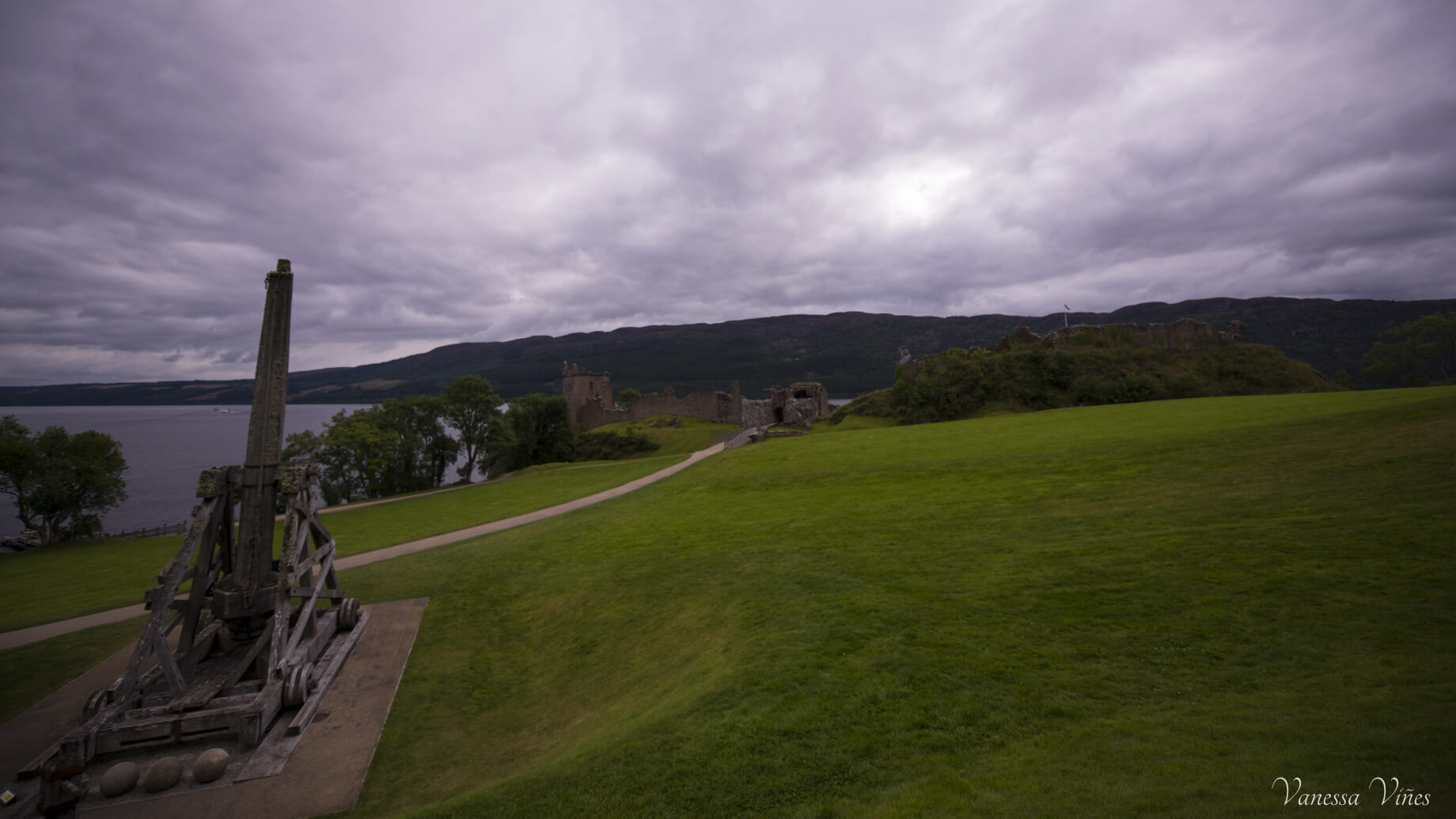 Views of the Castle from the Trebutchet